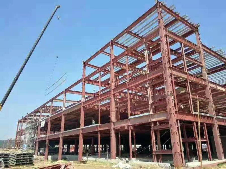 濰坊保稅區(qū)歌爾聲學(xué)電子商務(wù)廠房鋼結(jié)構(gòu) 濰坊保稅區(qū)歌爾聲學(xué)電子商務(wù)廠房鋼結(jié)構(gòu)