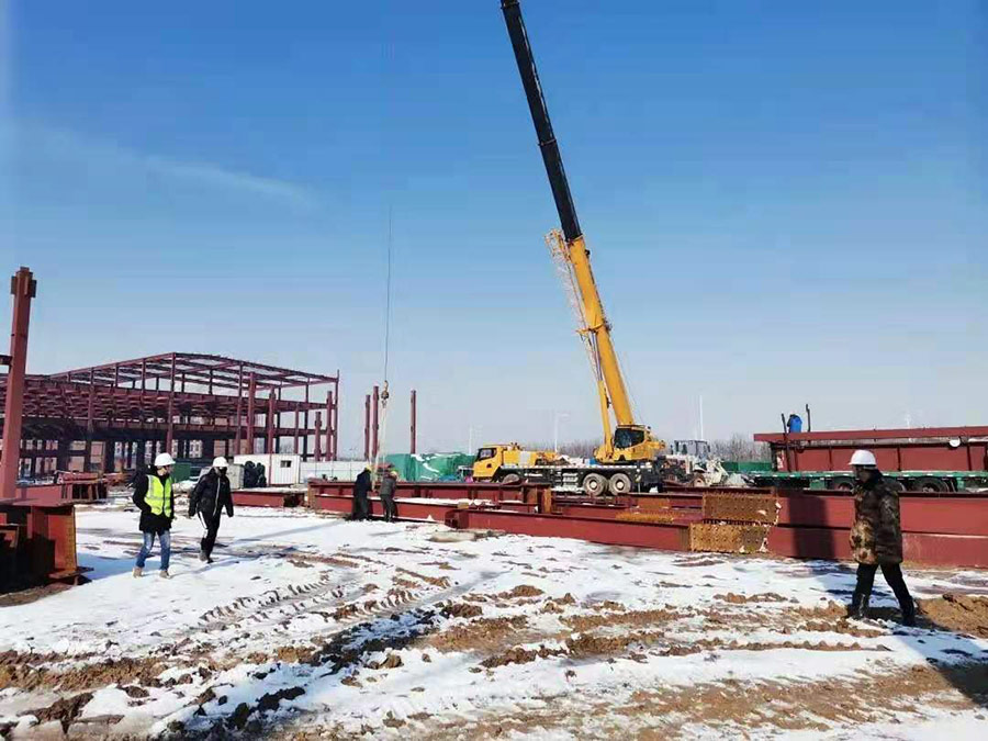 濰坊保稅區(qū)歌爾聲學(xué)電子商務(wù)廠房鋼結(jié)構(gòu) 濰坊保稅區(qū)歌爾聲學(xué)電子商務(wù)廠房鋼結(jié)構(gòu)