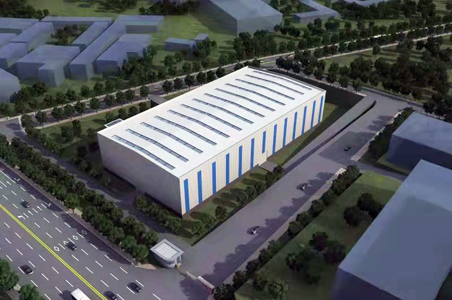 青島東億熱電廠儲煤棚網架工程