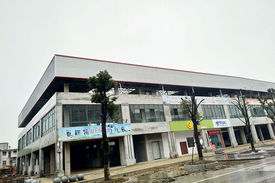 安徽安慶大楓農(nóng)貿(mào)市場(chǎng)網(wǎng)架工程 安徽安慶大楓農(nóng)貿(mào)市場(chǎng)網(wǎng)架工程