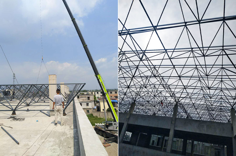 安徽安慶大楓農(nóng)貿(mào)市場(chǎng)網(wǎng)架工程 安徽安慶大楓農(nóng)貿(mào)市場(chǎng)網(wǎng)架工程