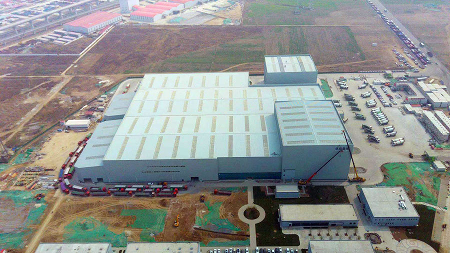 雄安新區(qū)昝崗混凝土攪拌站網(wǎng)架工程 雄安新區(qū)昝崗混凝土攪拌站網(wǎng)架工程