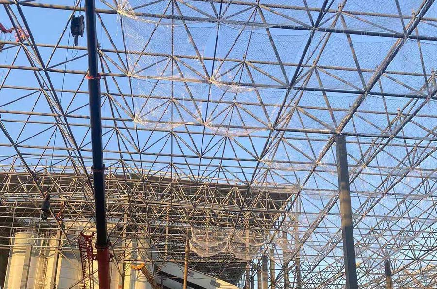 雄安新區(qū)昝崗混凝土攪拌站網(wǎng)架工程 雄安新區(qū)昝崗混凝土攪拌站網(wǎng)架工程