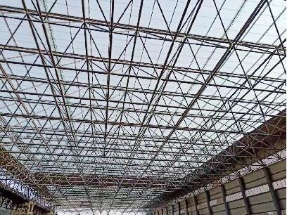 福祥工貿(mào)儲配中心項(xiàng)目原煤場封閉煤棚網(wǎng)架工程