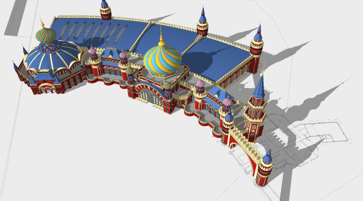 山東華中重鋼工程案例——江心島夢(mèng)幻水世界項(xiàng)目