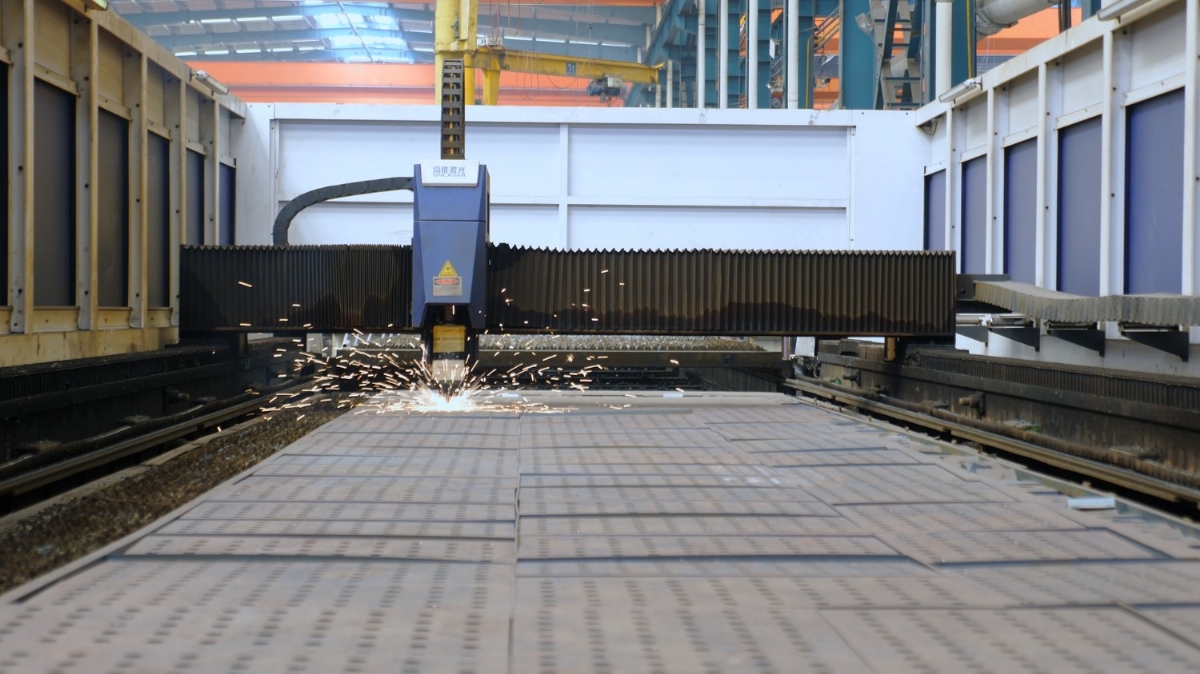 山東華中重鋼有限公司——新上兩臺激光設(shè)備