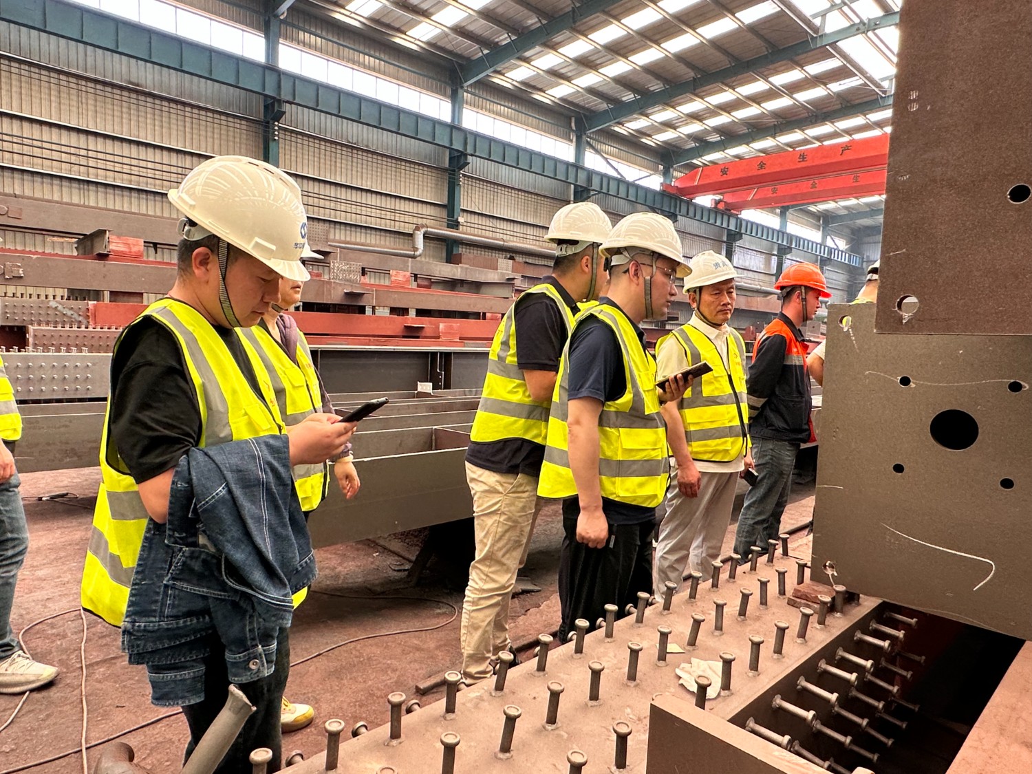 山東華中——陜西天宇制藥一行蒞臨公司考察