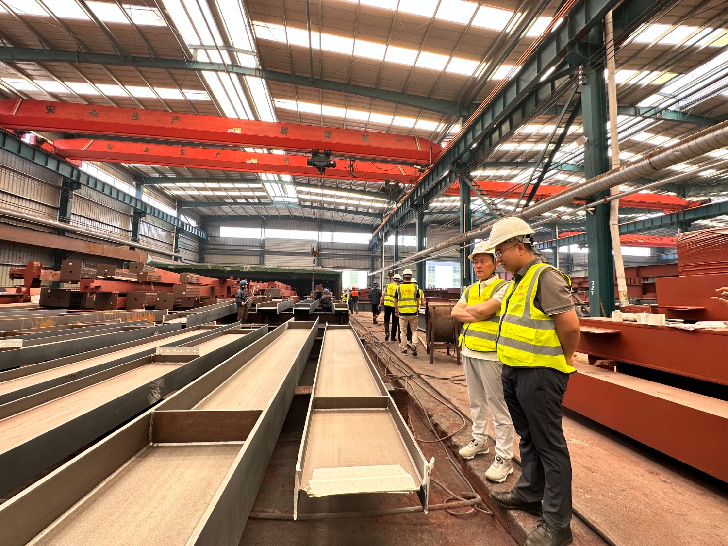 山東華中——陜西天宇制藥一行蒞臨公司考察