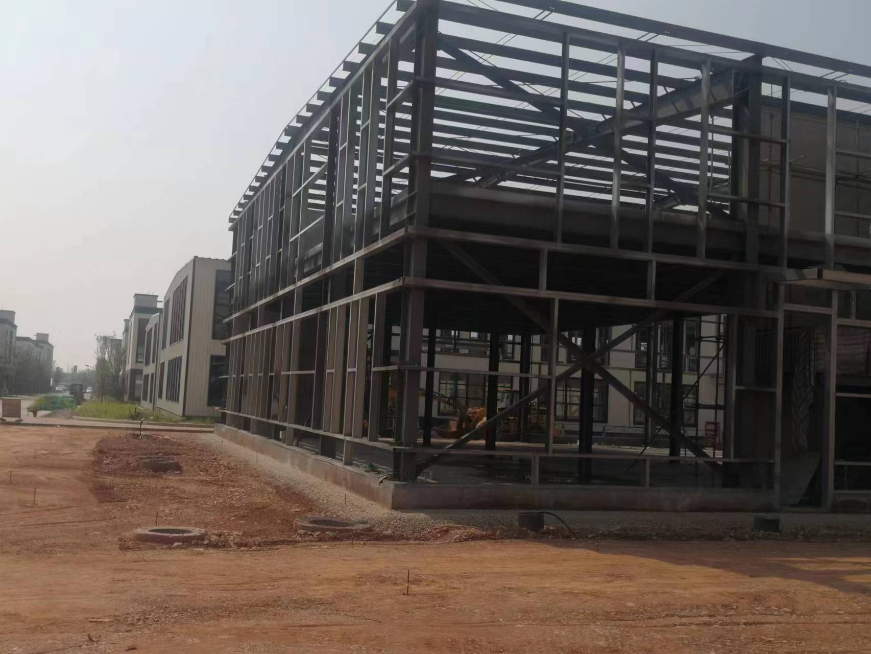 山東華中重鋼工程案例——中南高科·煙臺福山智能制造產業(yè)園鋼結構項目