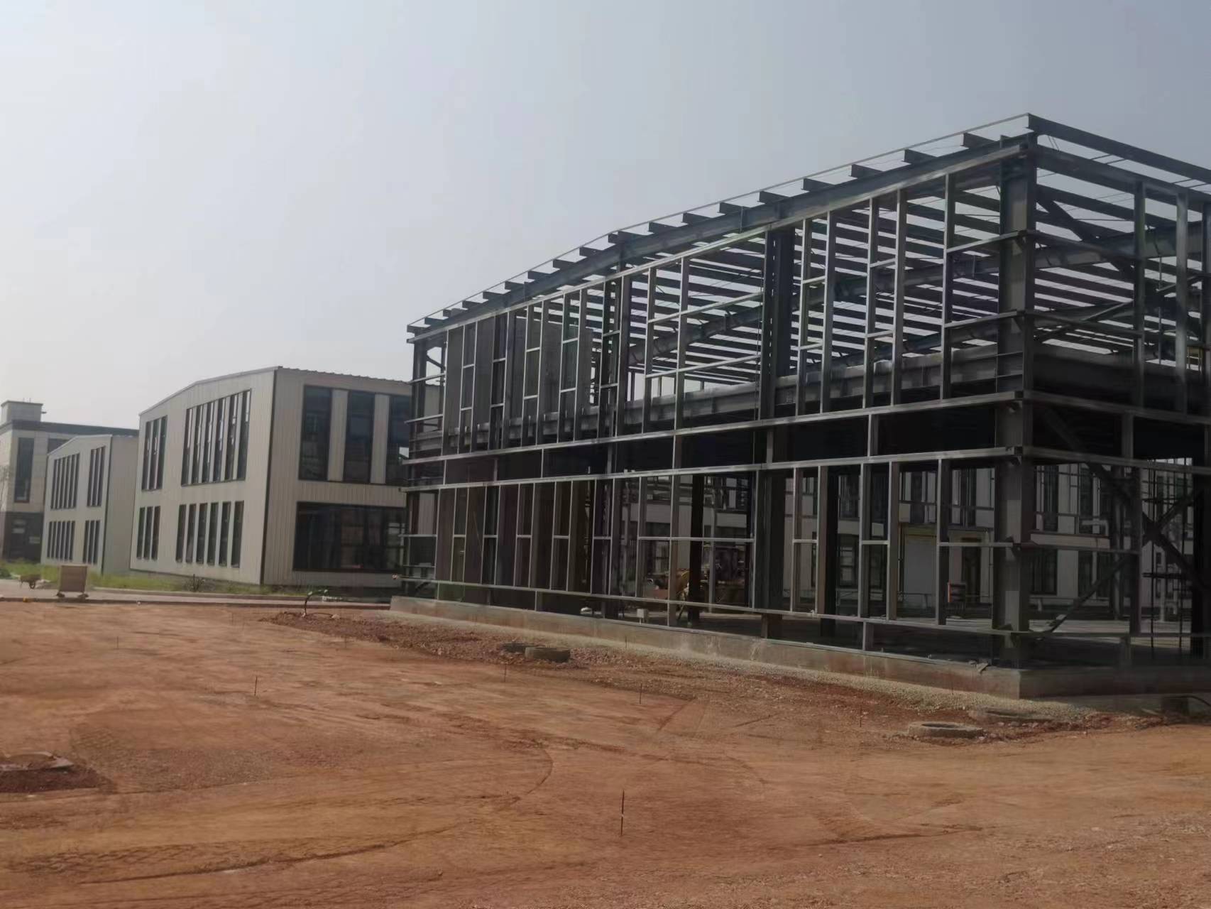 山東華中重鋼工程案例——中南高科·煙臺福山智能制造產業(yè)園鋼結構項目