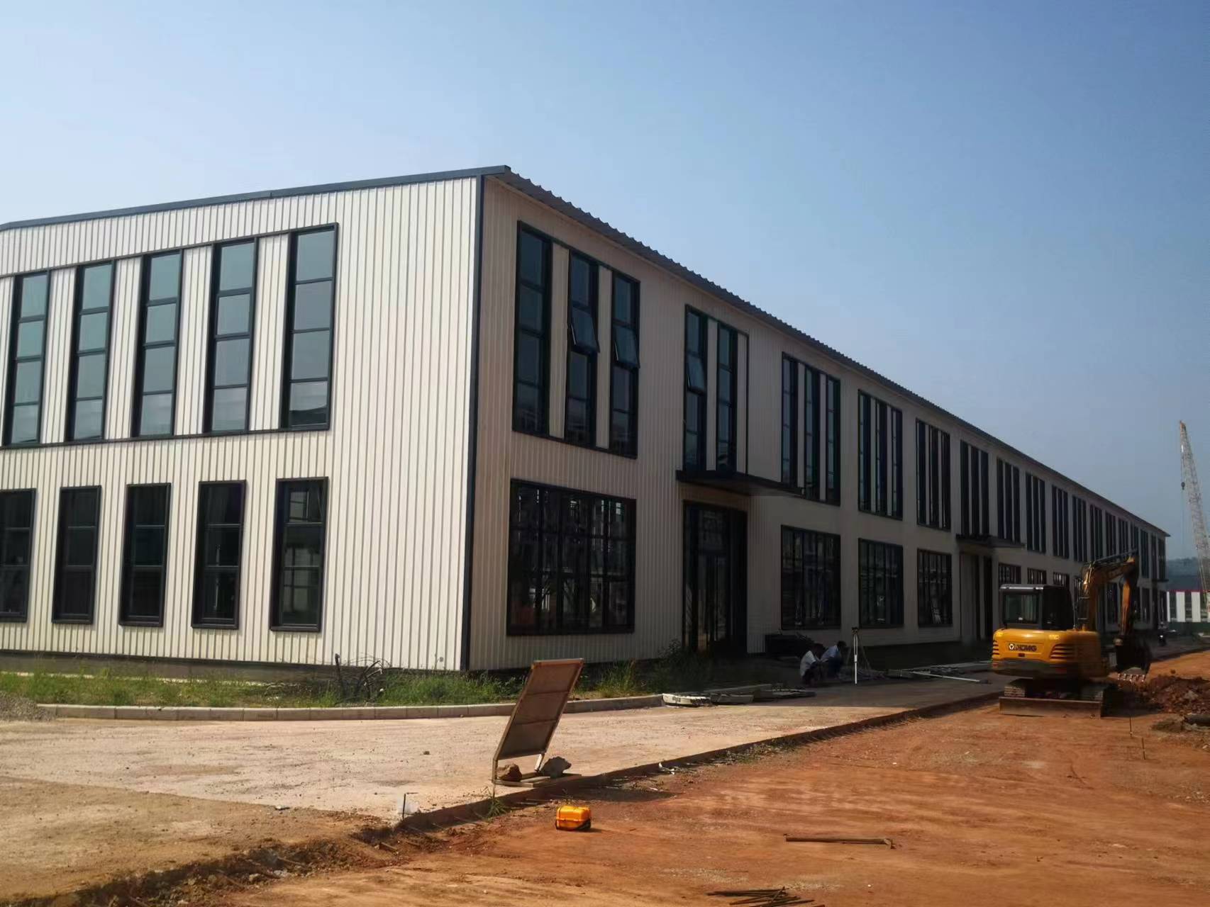 山東華中重鋼工程案例——中南高科·煙臺福山智能制造產業(yè)園鋼結構項目