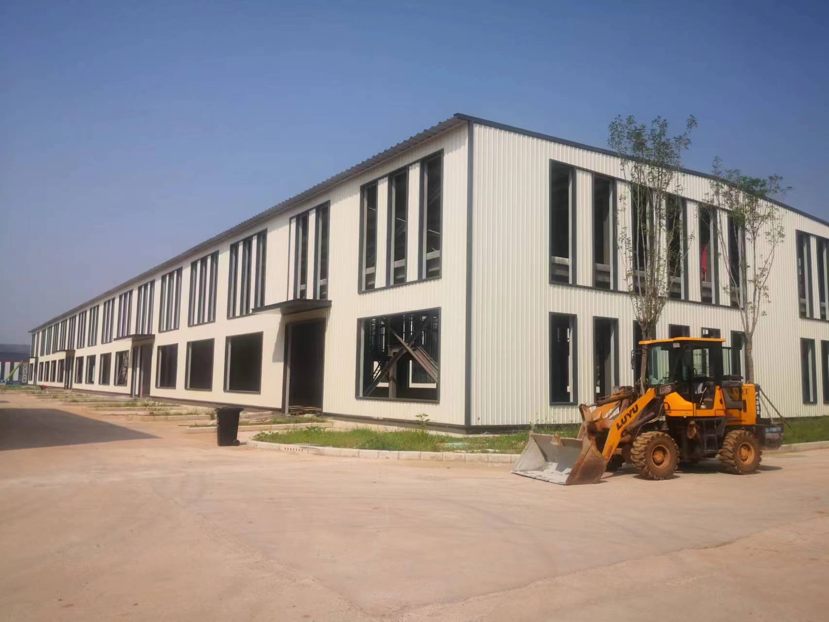 山東華中重鋼工程案例——中南高科·煙臺福山智能制造產業(yè)園鋼結構項目