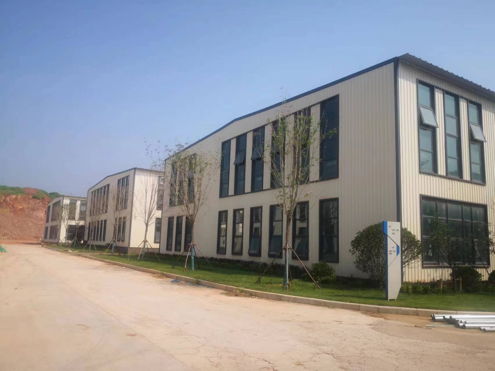 山東華中重鋼工程案例——中南高科·煙臺福山智能制造產業(yè)園鋼結構項目