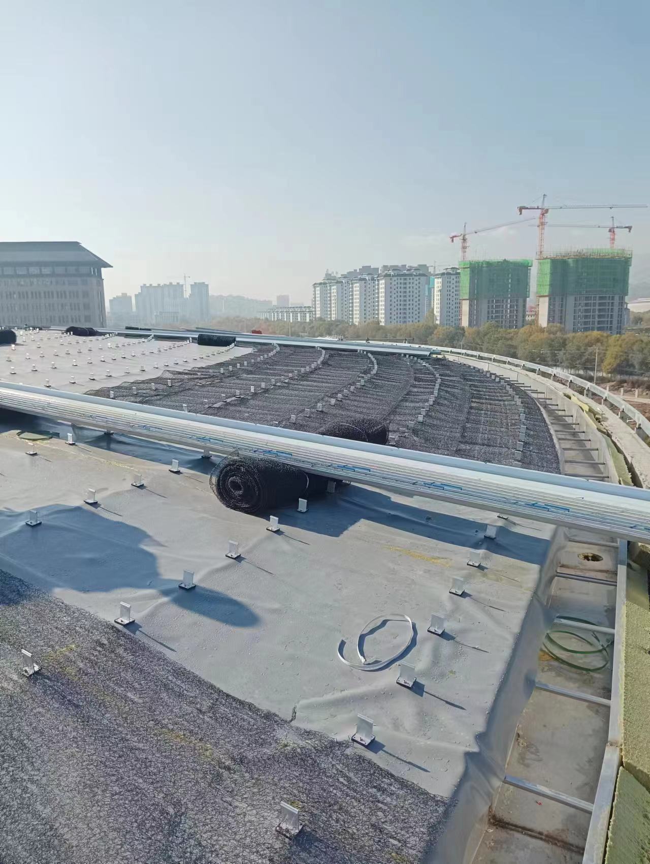 山東華中工程案例——甘肅定西游泳館、體育館網(wǎng)架工程