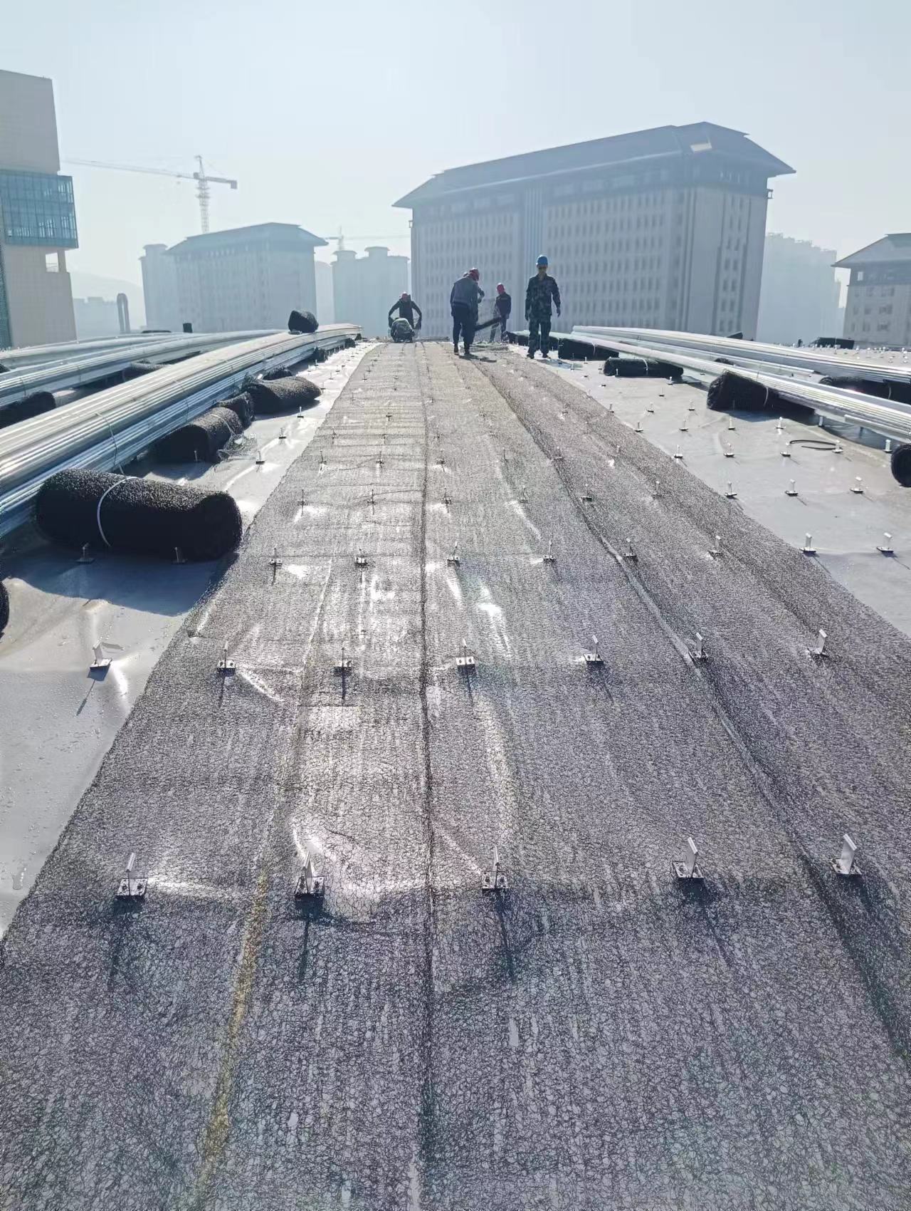 山東華中工程案例——甘肅定西游泳館、體育館網(wǎng)架工程